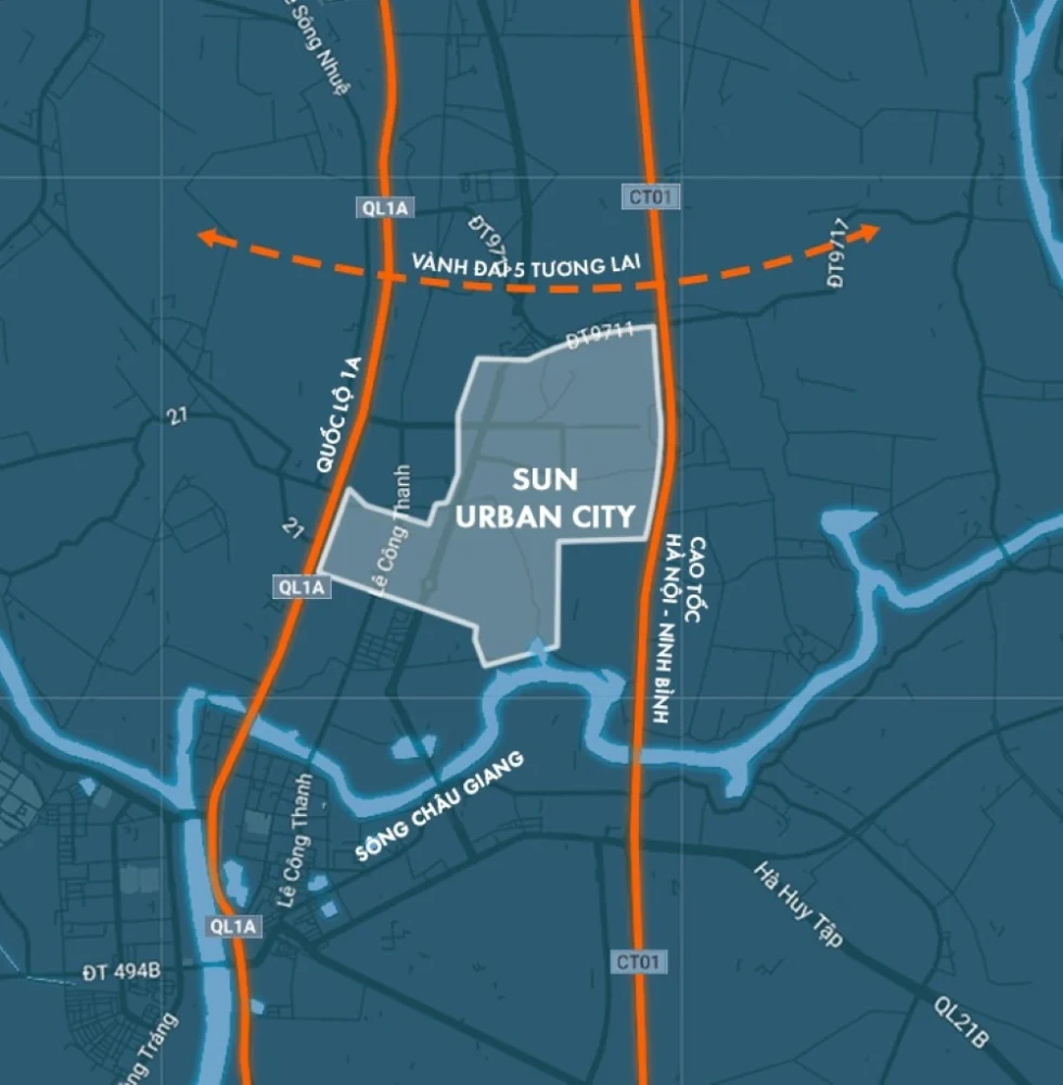 Đô thị thời đại Sun Urban City. 
