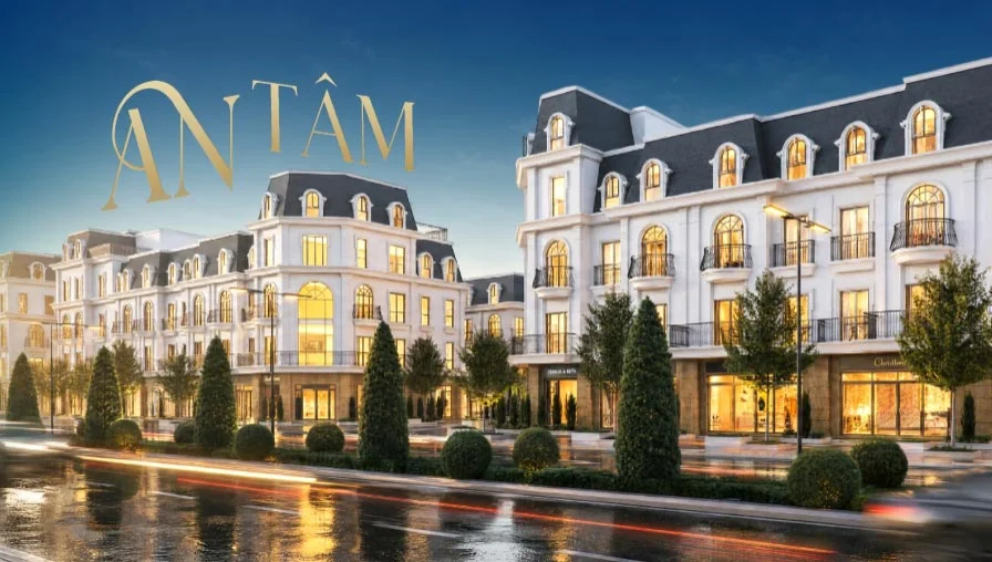 Phối cảnh phân khu An Tâm dự án An Garden Châu Sơn